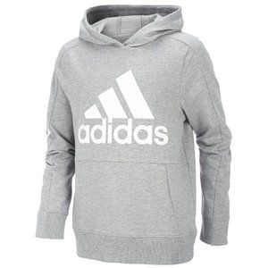 adidas Little Boys Logo-Print Cotton Hoodie